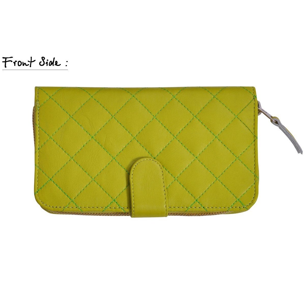 Lime shop green purse