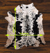 207 - 10 Cow Skin Hair on Hide 100% Pure Cow Hide Large Decorative/Carpet/Rug/Wall Leather - 