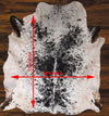 207 - 12 Cow Skin Hair on Hide 100% Pure Cow Hide Large Decorative/Carpet/Rug/Wall Leather - 