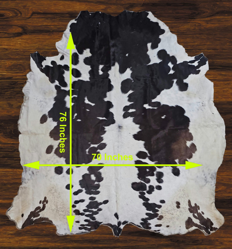 241 - 10 Cow Skin Hair on Hide 100% Pure Cow Hide Large Decorative/Carpet/Rug/Wall Leather - 