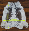 241 - 30 Cow Skin Hair on Hide 100% Pure Cow Hide Large Decorative/Carpet/Rug/Wall Leather - 