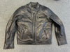 Classic Racer Black Cowhide Leather Small Top Quality Leather - 