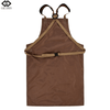 Cowhide Leather Tool Apron – Heavy - Duty, Heat - Resistant, 6 Pockets - 