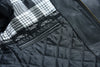 Men's Black Leather Coat: Aberdeen -