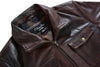 Men's Leather Jacket, Colchester - Smart Casual Leather Coat -