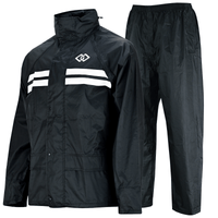 Premium Black Rain Suit – Waterproof Protection for Outdoor Adventures - 