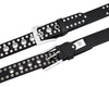 Rock Style Rivets Studs Genuine Leather Belt - Punk Goth - 