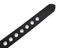 Stars Studded Genuine Leather Belt Punk Rock Gothic Style - 