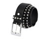 Stars Studded Genuine Leather Belt Punk Rock Gothic Style - 