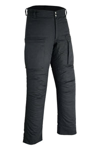 Waxed Cotton Cargo Biker Motorcycle Waterproof Armoured Trousers Pants - 