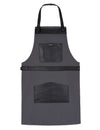 BBQ, Blacksmith, Grill, Woodwork, Chef, Butcher Canvas Apron with Leather Straps -