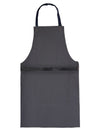 BBQ, Blacksmith, Grill, Woodwork, Chef, Butcher Canvas Apron with Leather Straps -