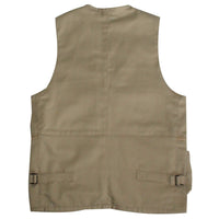 Beige Fisherman's Multi Pocket Vest -