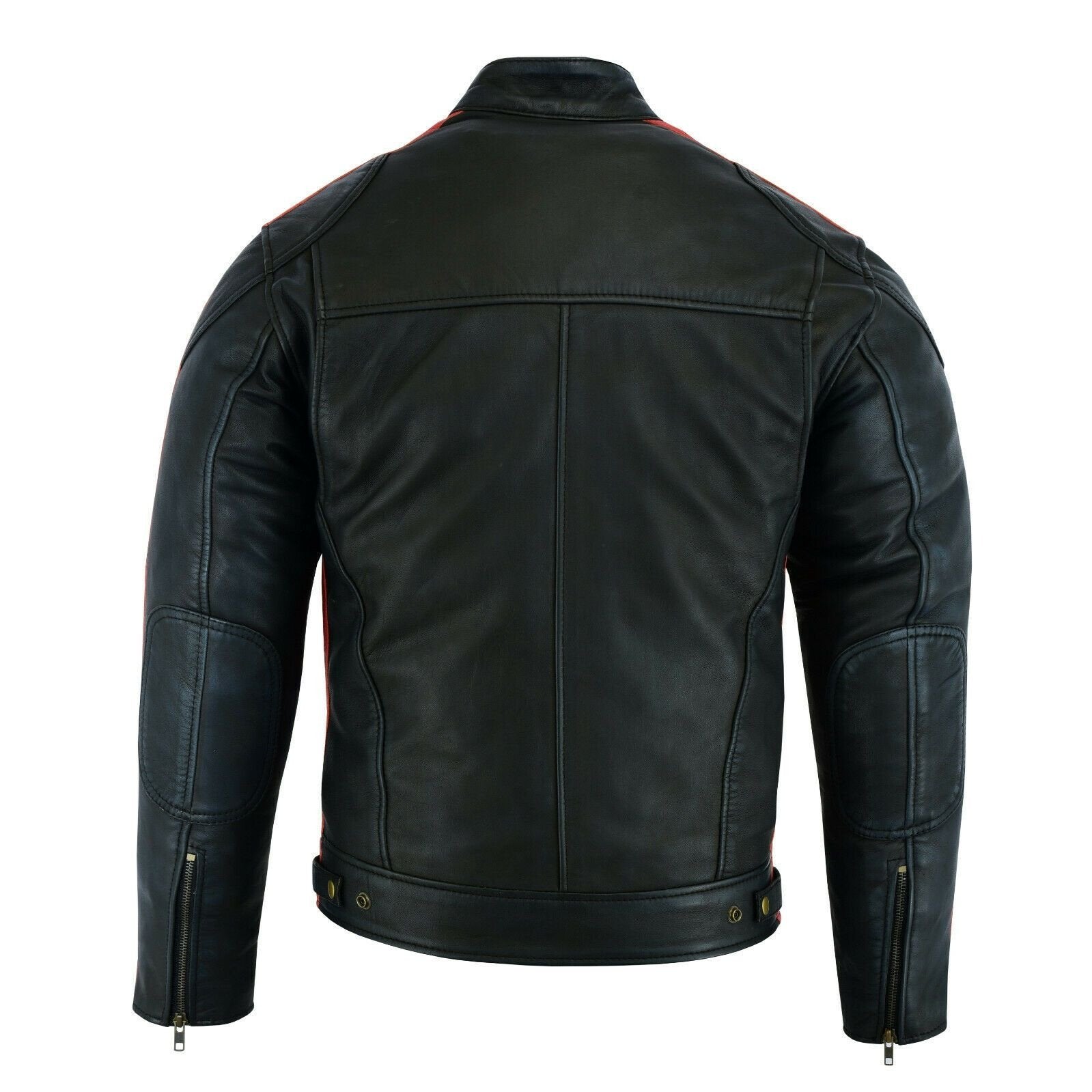 Mens biker wax jacket online