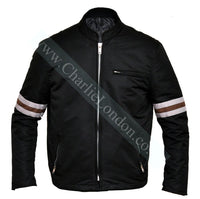 Classic Mens Designer Striped Jacket -