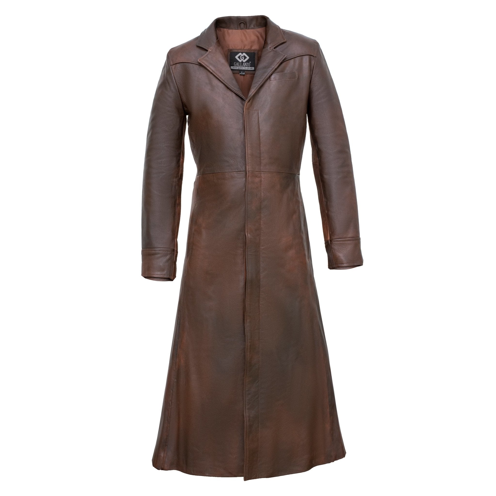 Matrix leather coat hotsell