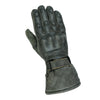 Gallanto Motorcycle Armoured Thinsulate Leather Winter Long Gloves Biker -