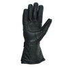 Gallanto Motorcycle Armoured Thinsulate Leather Winter Long Gloves Biker -