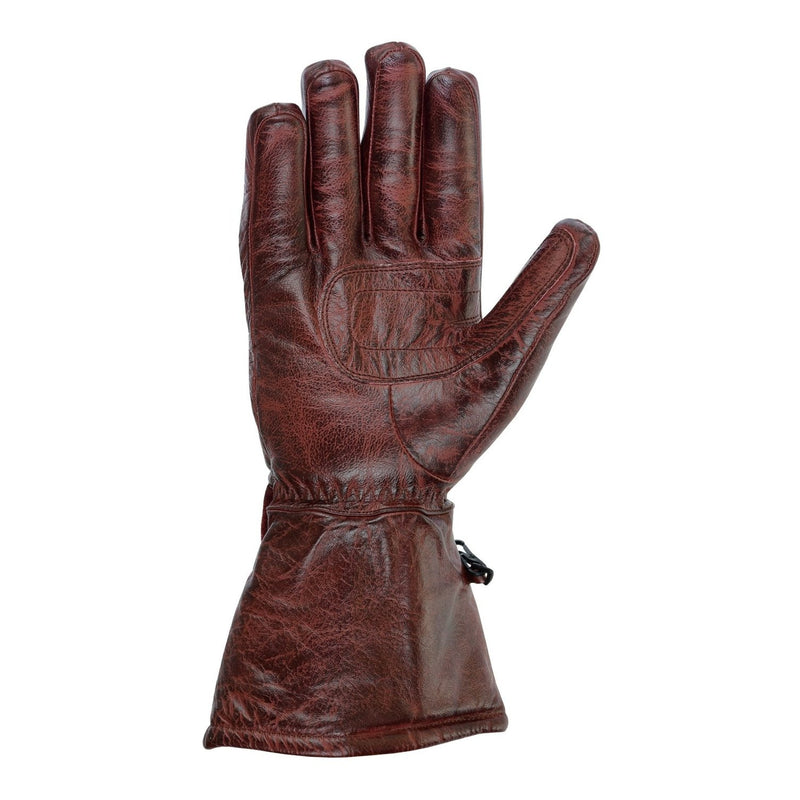 Gallanto Motorcycle Armoured Thinsulate Leather Winter Long Gloves Biker -