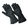 Gallanto Motorcycle Armoured Thinsulate Leather Winter Long Gloves Biker -