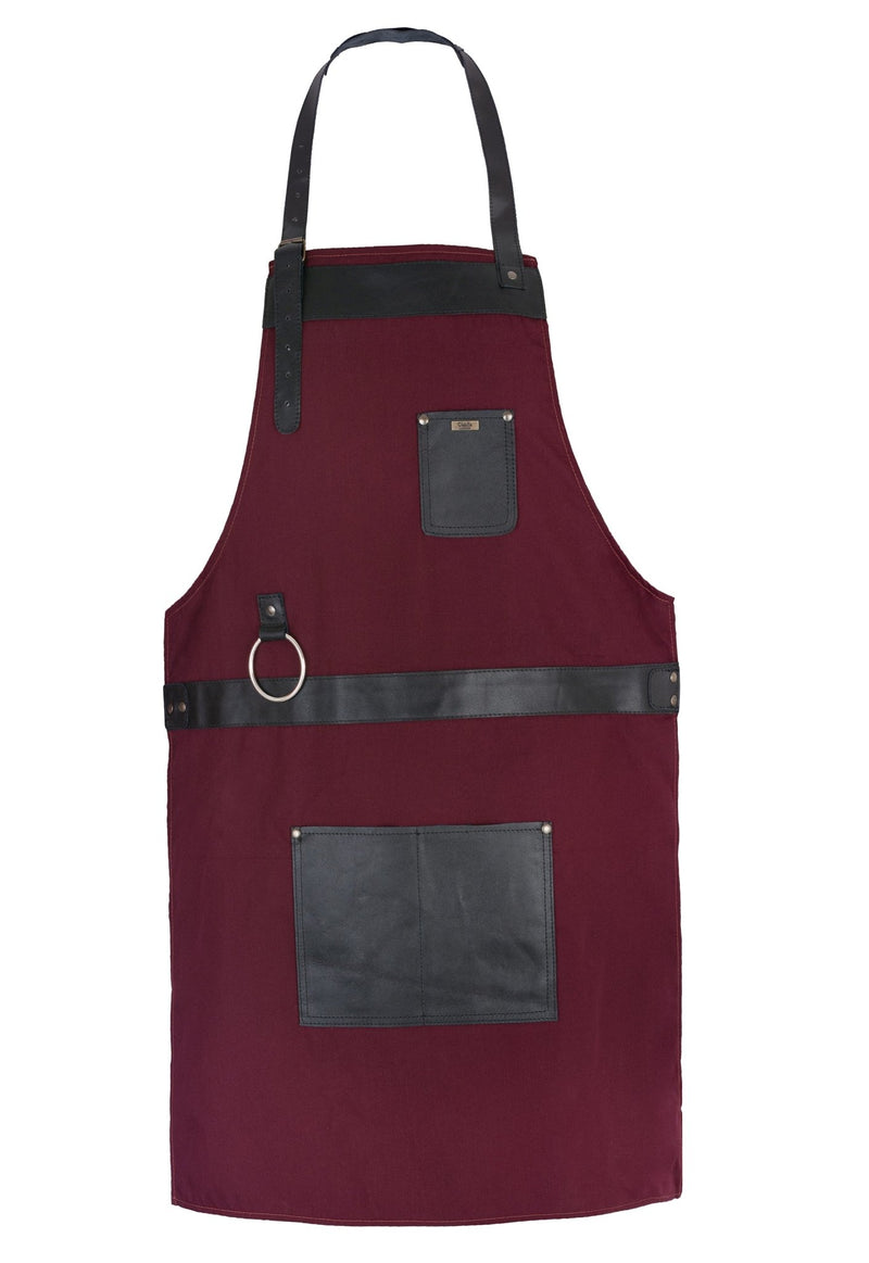 Handcrafted Classic Chef Leather Aprons for mens and womens -