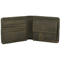 Mens Bifold Wallets RFID Protected Genuine Leather with Card Holder -