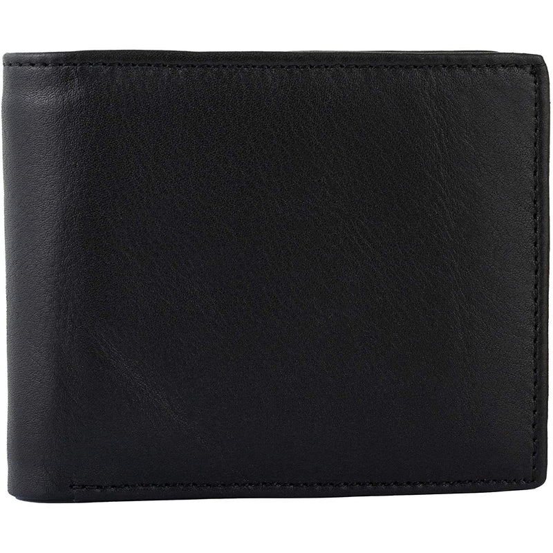 Mens Bifold Wallets with Card Holders - RFID Protected Genuine Leather with Gift Box -