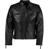 Mens David Beckham Black Stannard Leather Jackets -