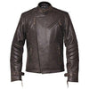 Mens Distressed Grey David Beckham Kendal Leather Jacket -