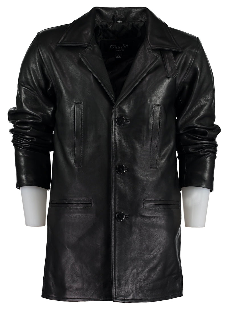 Men's Max Payne Leather Coat -