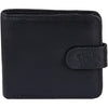 Mens Slim RFID Protected Genuine Leather Card Holder Wallet with Gift Box -