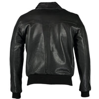 Men's The Deal Vintage Brown Bomber Leather Jacket -