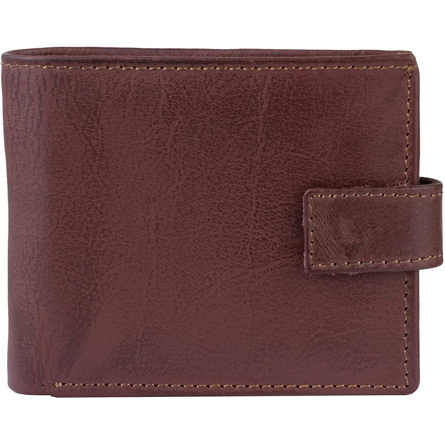 Vintage Tri Fold Genuine on sale Taupe Leather Wallet