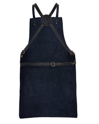 Real Leather Multi-Pocket Apron Butcher Apron - BBQ Apron - Cooking Apron -