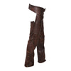 Vintage Brown Motorcycle Horse Riding Unisex Leather Chaps -